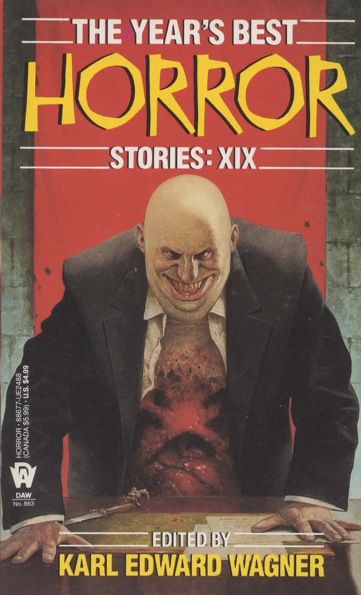The Year's Best Horror 19,New