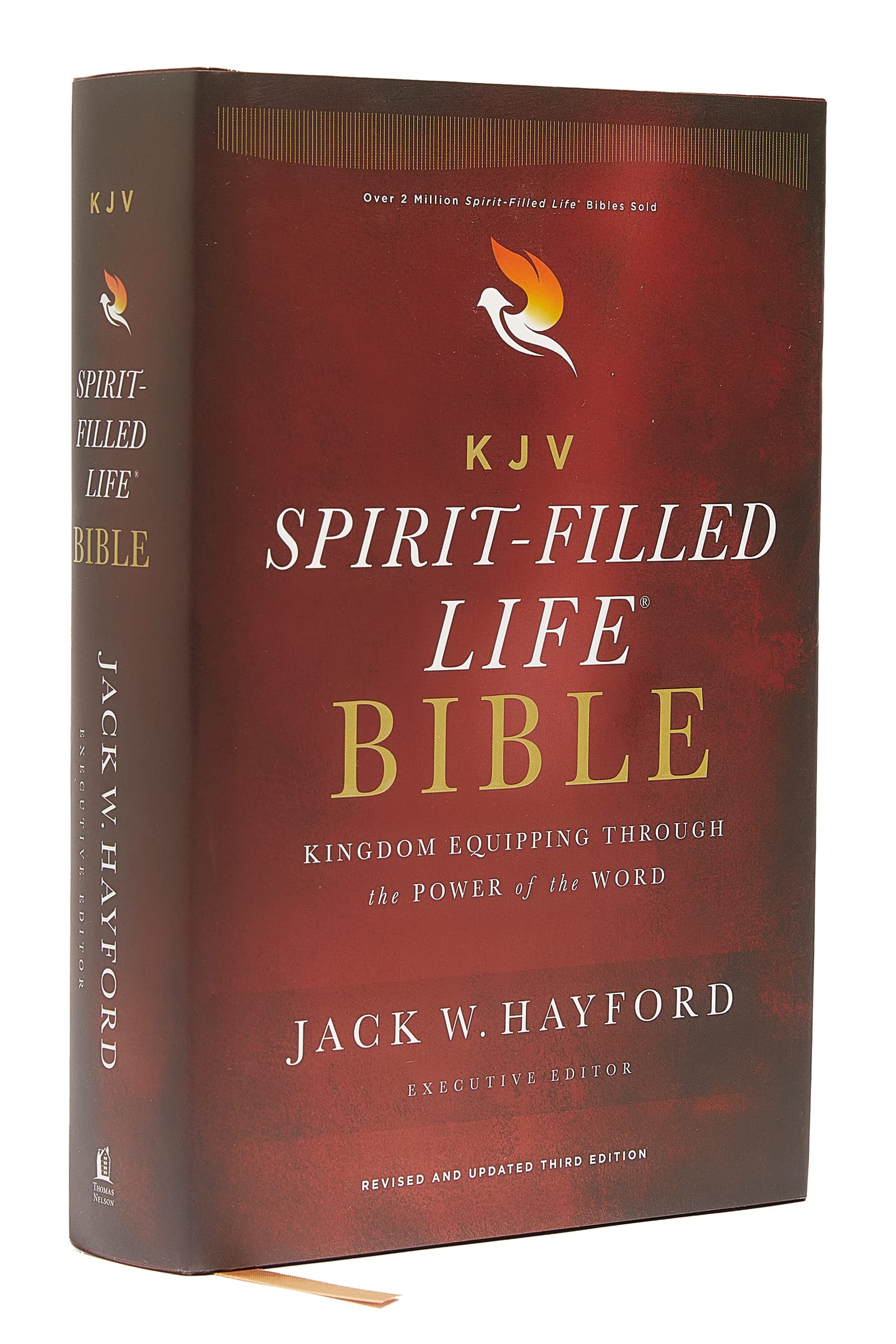 KJV, SpiritFilled Life Bible, Third Edition, Hardcover, Red Letter, Comfort Print: Kingdom Equipping Through the Power of the W,New