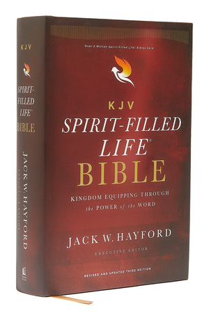 KJV, SpiritFilled Life Bible, Third Edition, Hardcover, Red Letter, Comfort Print: Kingdom Equipping Through the Power of the W,New