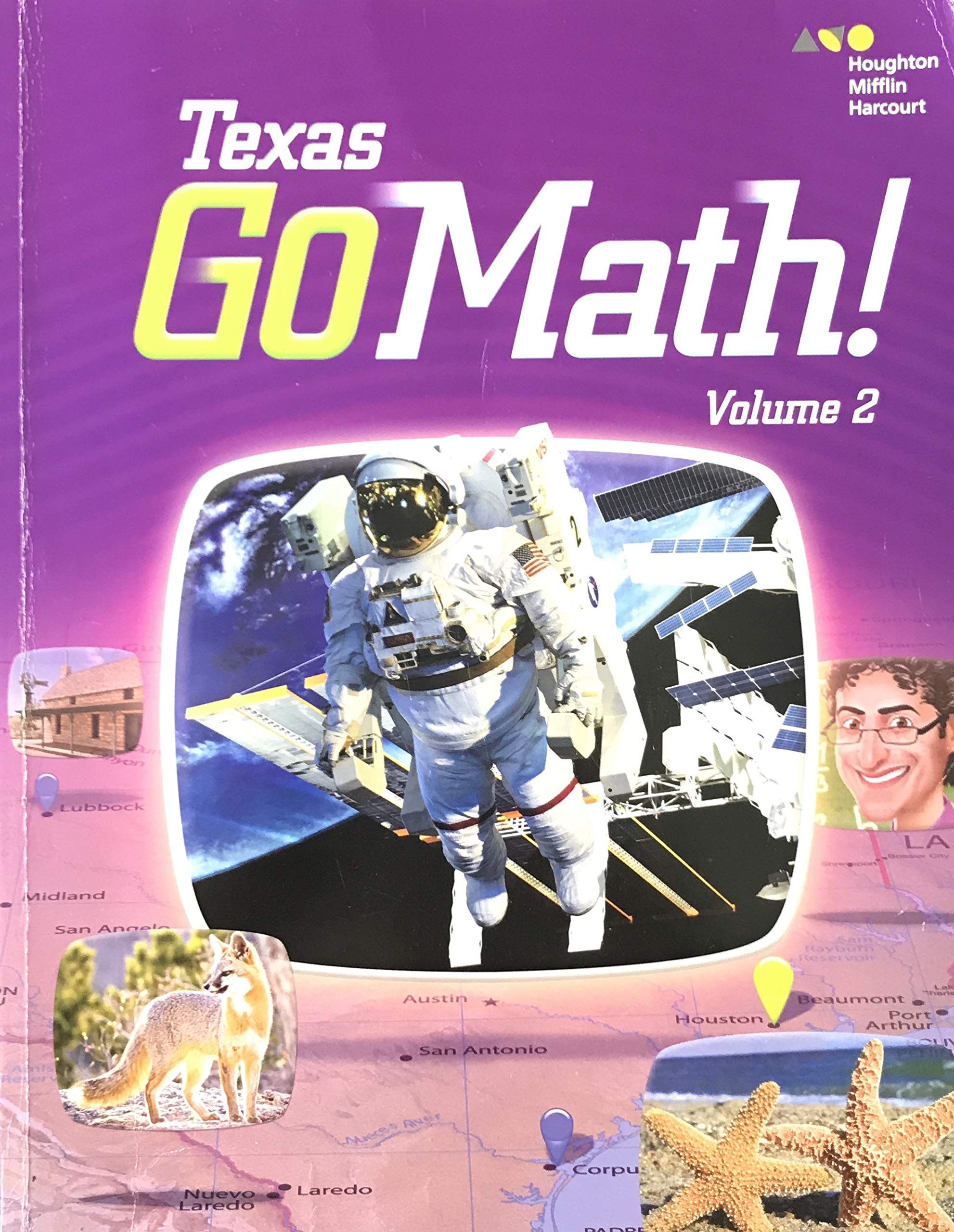 Go Math! Texas Grade 3 (2) (Houghton Mifflin Harcourt Go Math!)-used