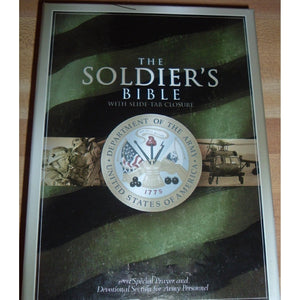 The Soldier'S Bible: With Special Prayer And Devotional Section For Army Personnel; Green, Bonded Leather With Slidetab Closure