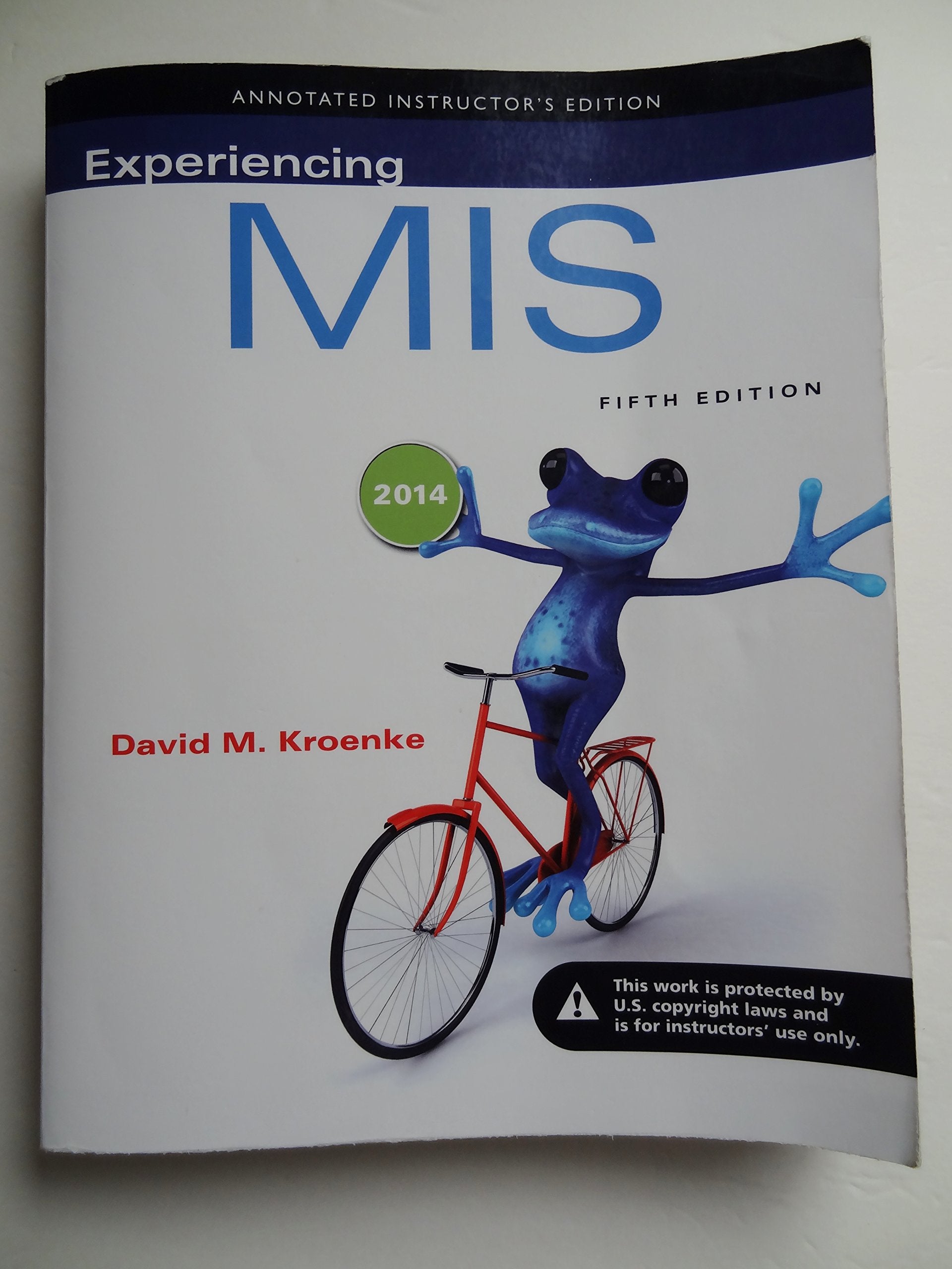 Experiencing MIS (5th Edition),Used