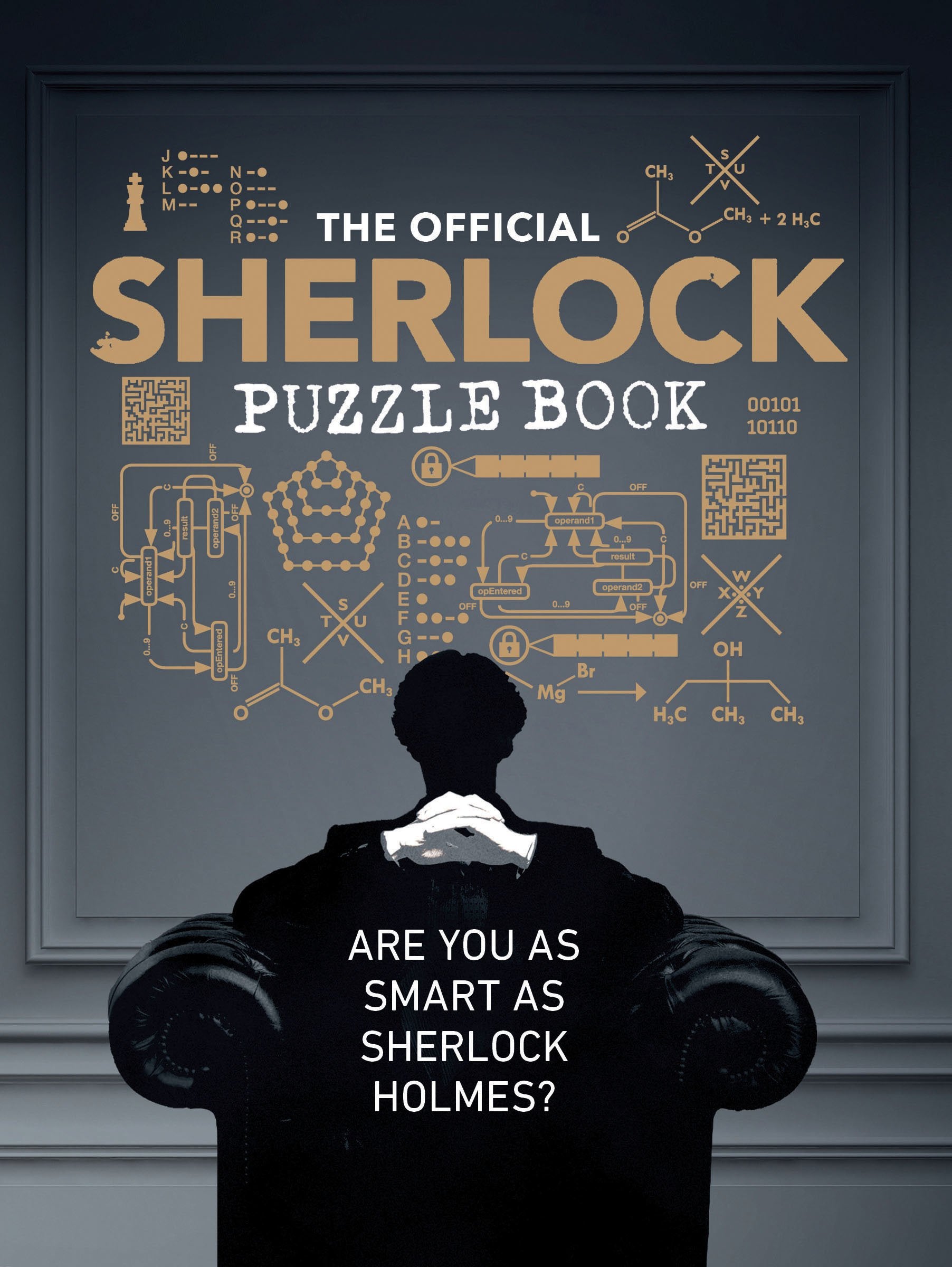 The Official Sherlock Puzzle Book: Are You As Smart As Sherlock Holmes? (Sherlock Holmes Puzzle, Detective Gifts, Mystery Gifts)
