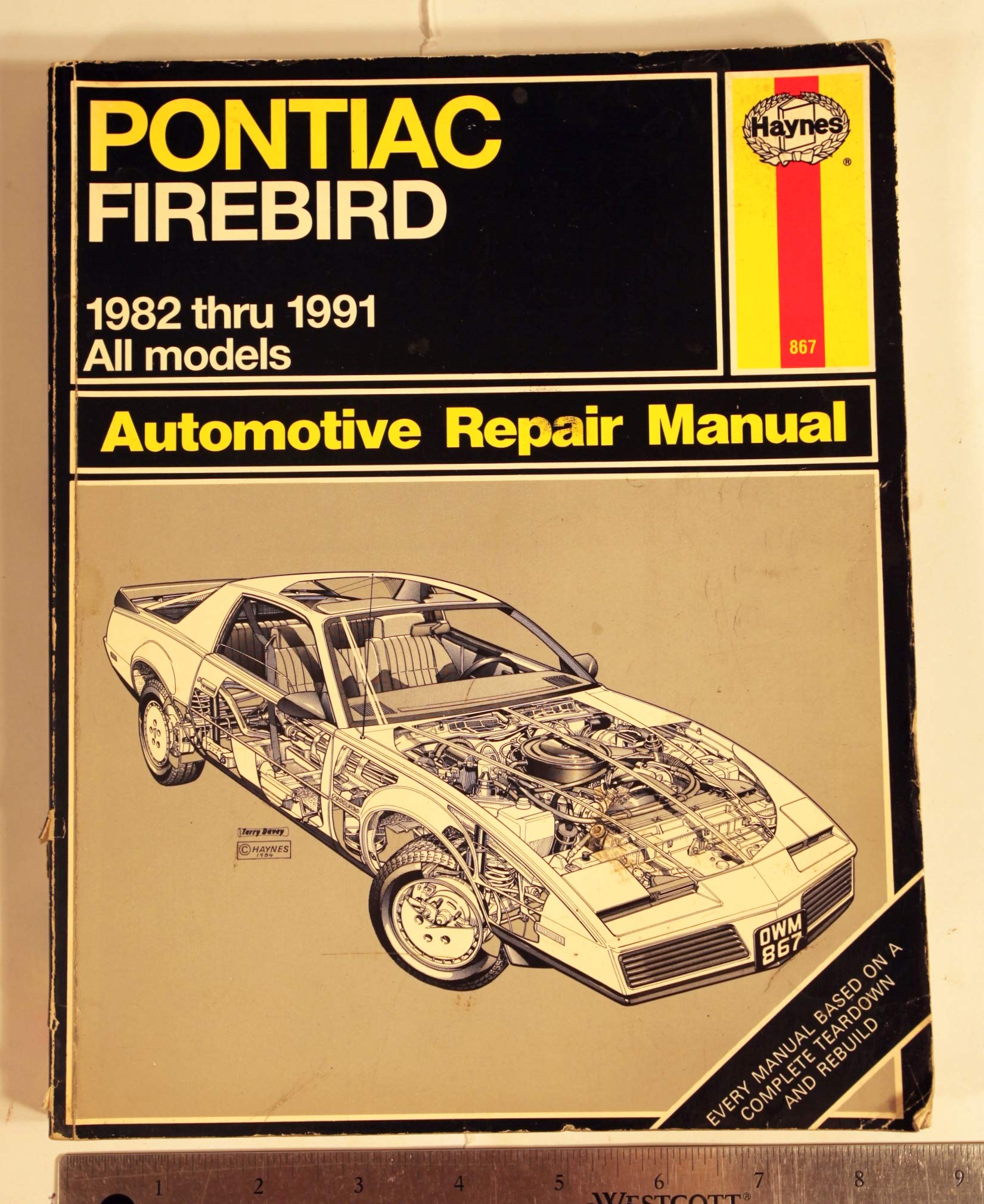 Pontiac Firebird 198291 Automotive Repair Manual,Used