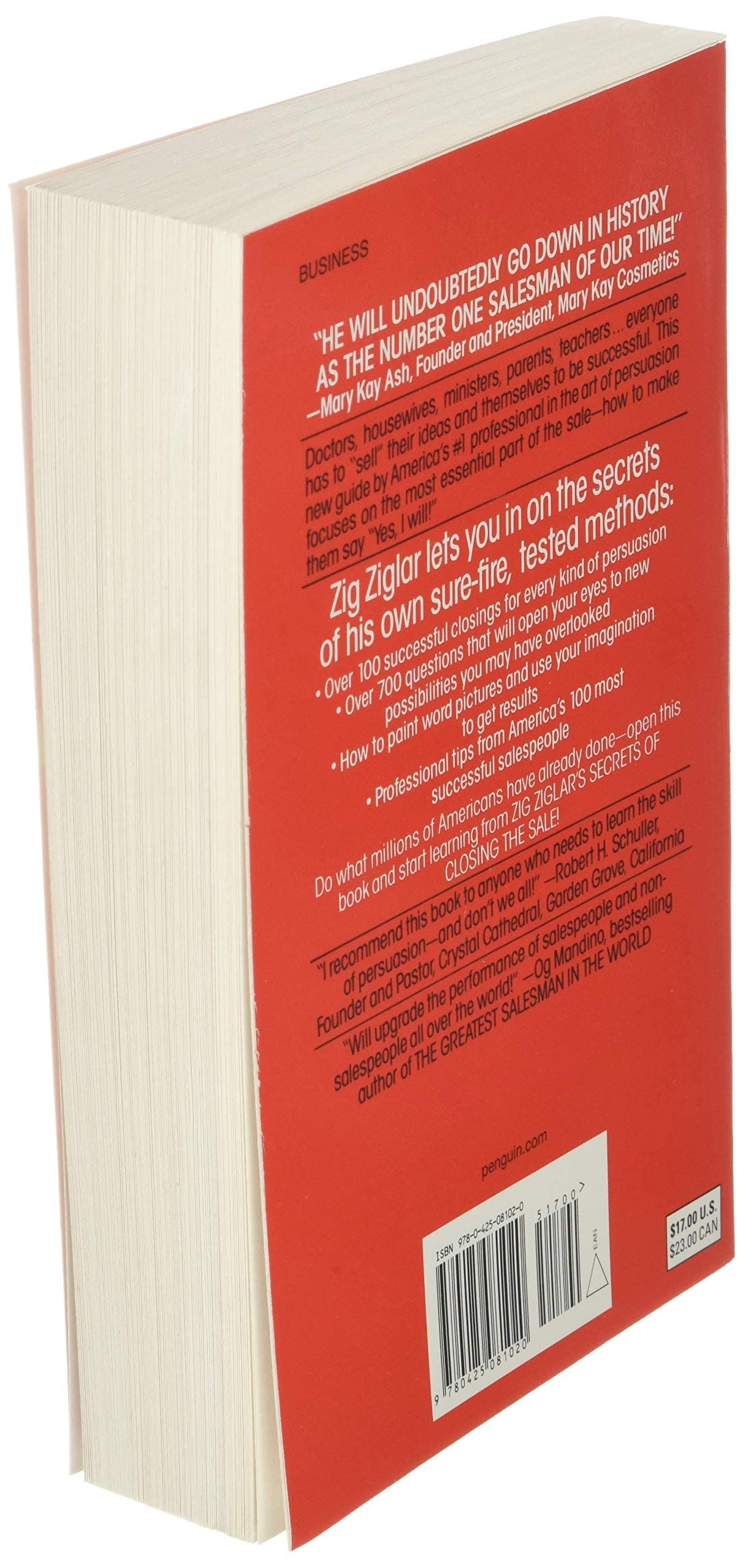 Zig Ziglar'S Secrets Of Closing The Sale: For Anyone Who Must Get Others To Say Yes!,New