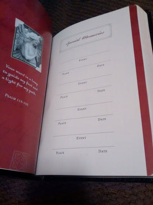 Premium Slimline Reference Bible NLT, Large Print,Used
