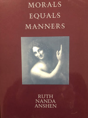 Morals Equals Manners