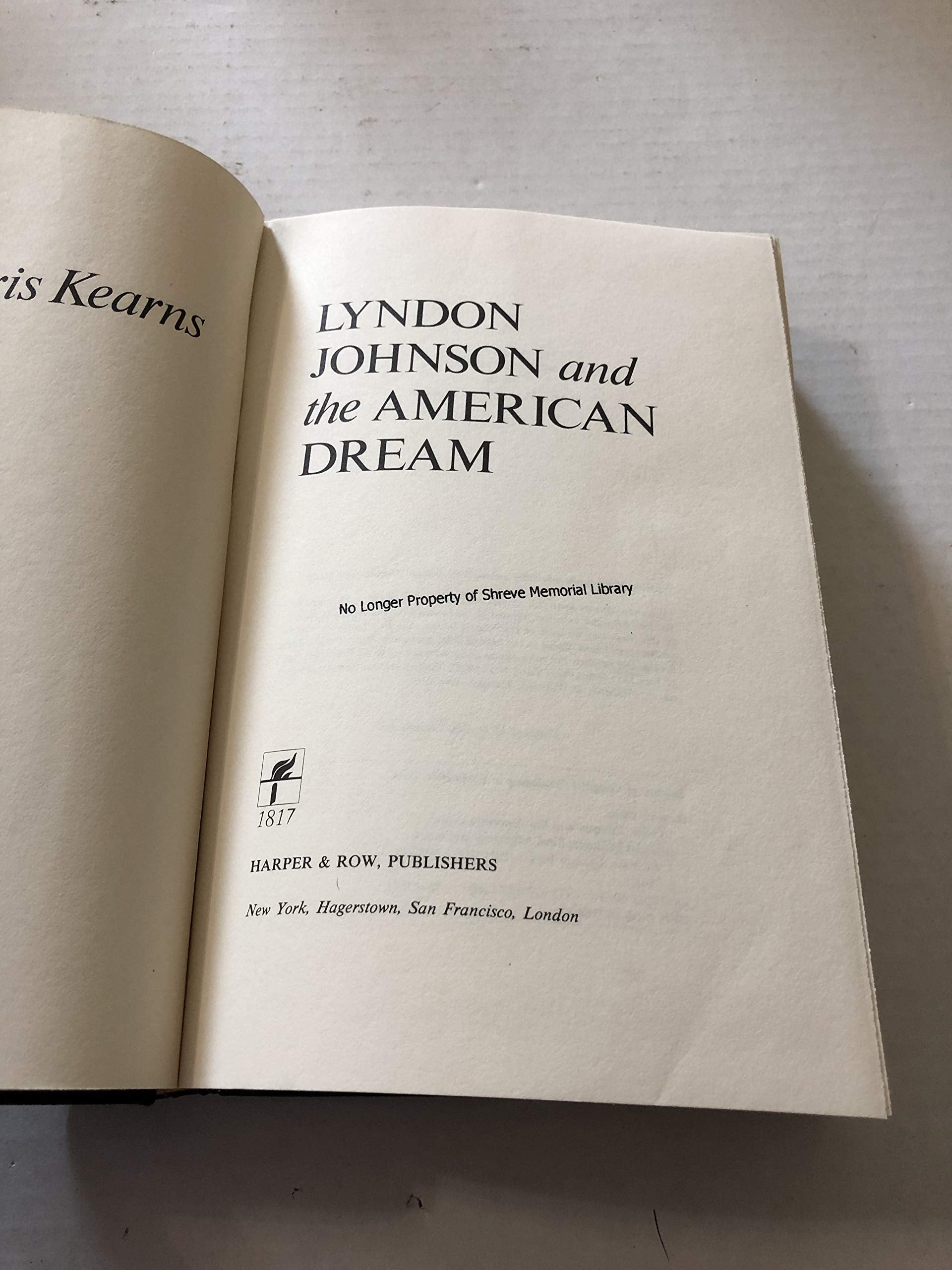 Lyndon Johnson and the American Dream,Used