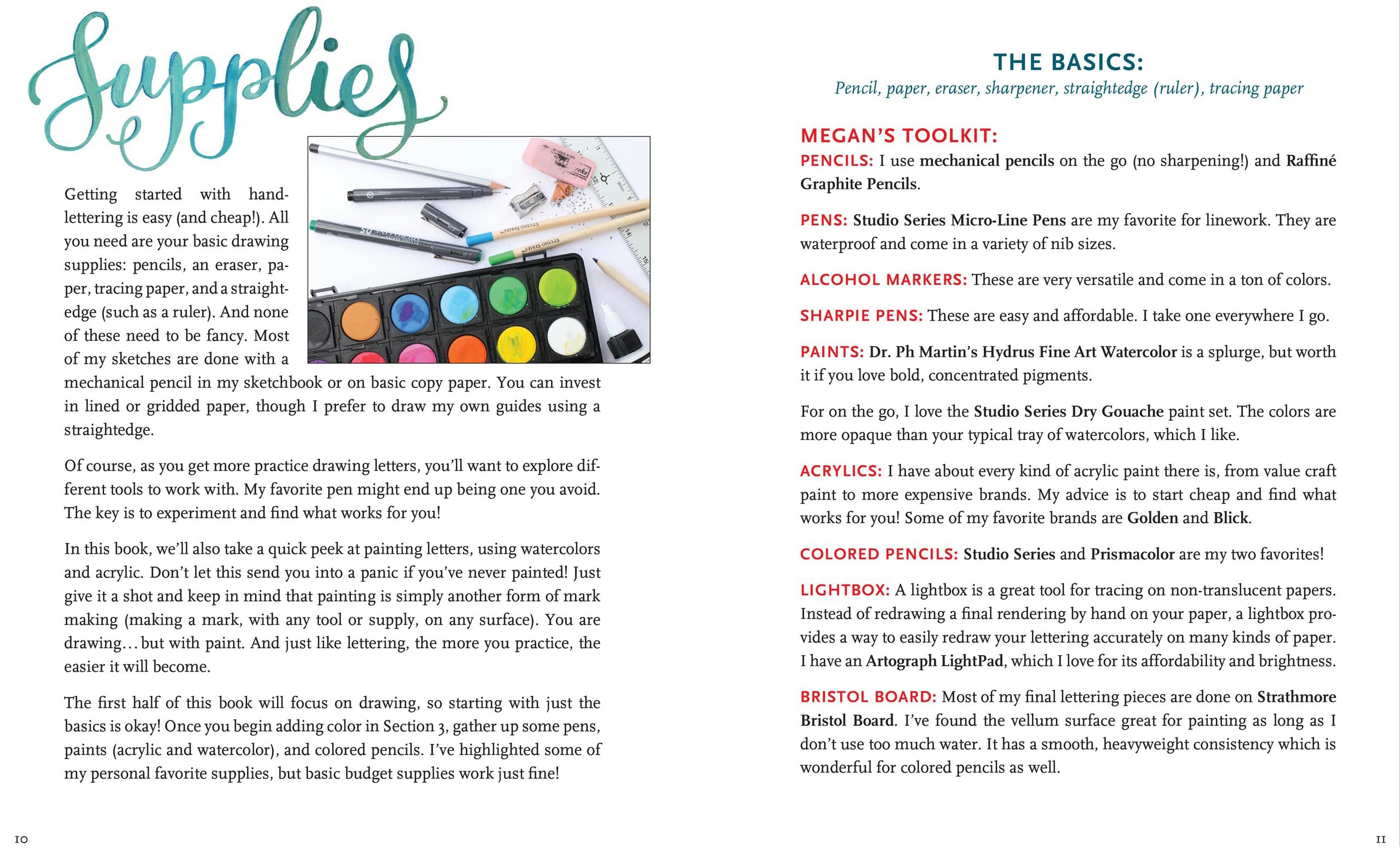 HandLettering: An Interactive Guide to the Art of Drawing Letters,Used