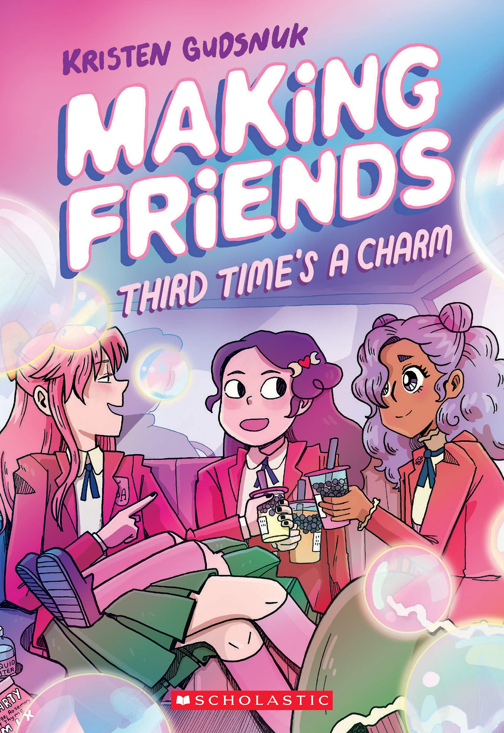 Making Friends: Third Time'S A Charm: A Graphic Novel (Making Friends #3) (3),Used