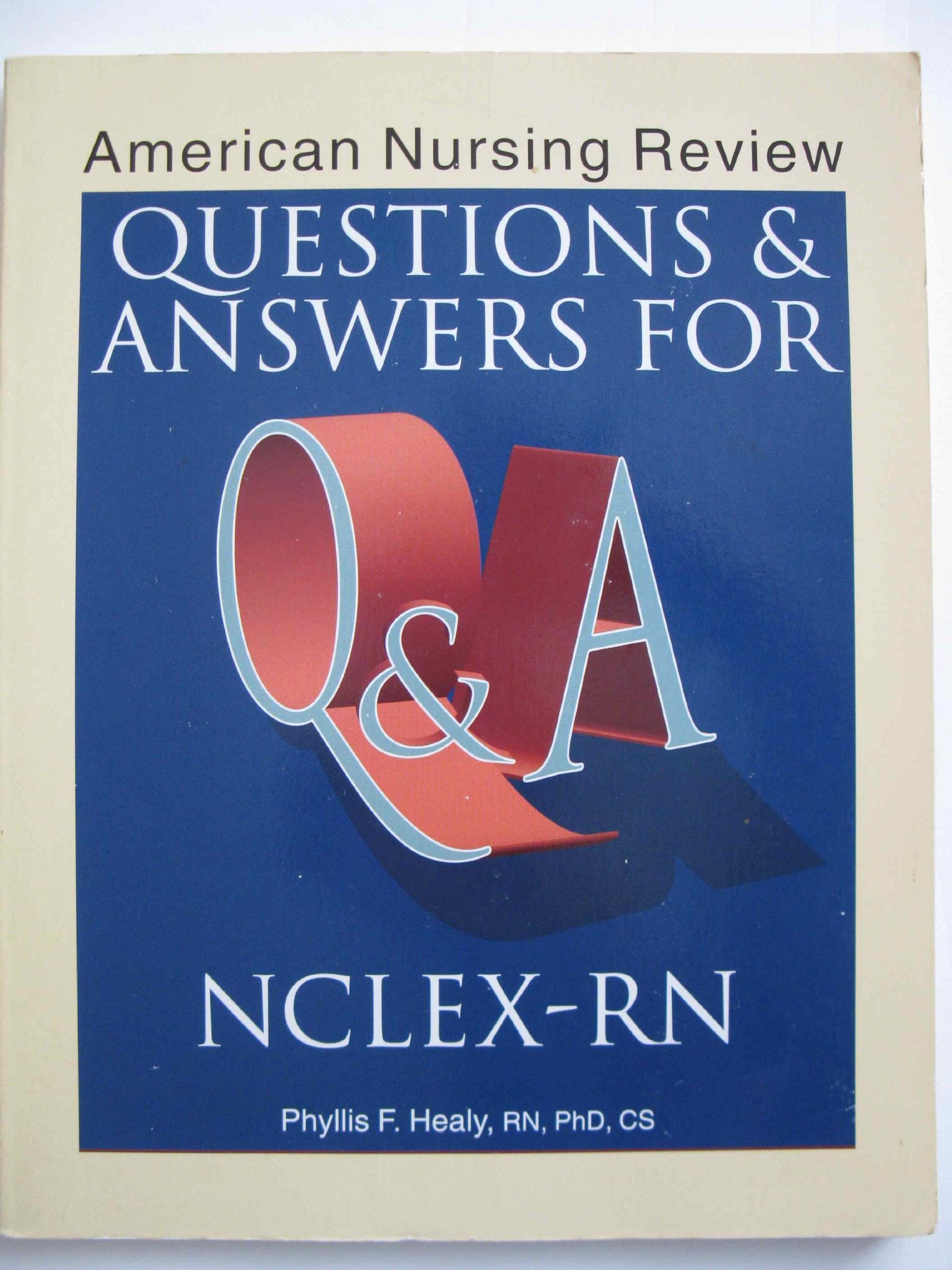 American Nursing Review: Questions & Answers for NclexRn,Used