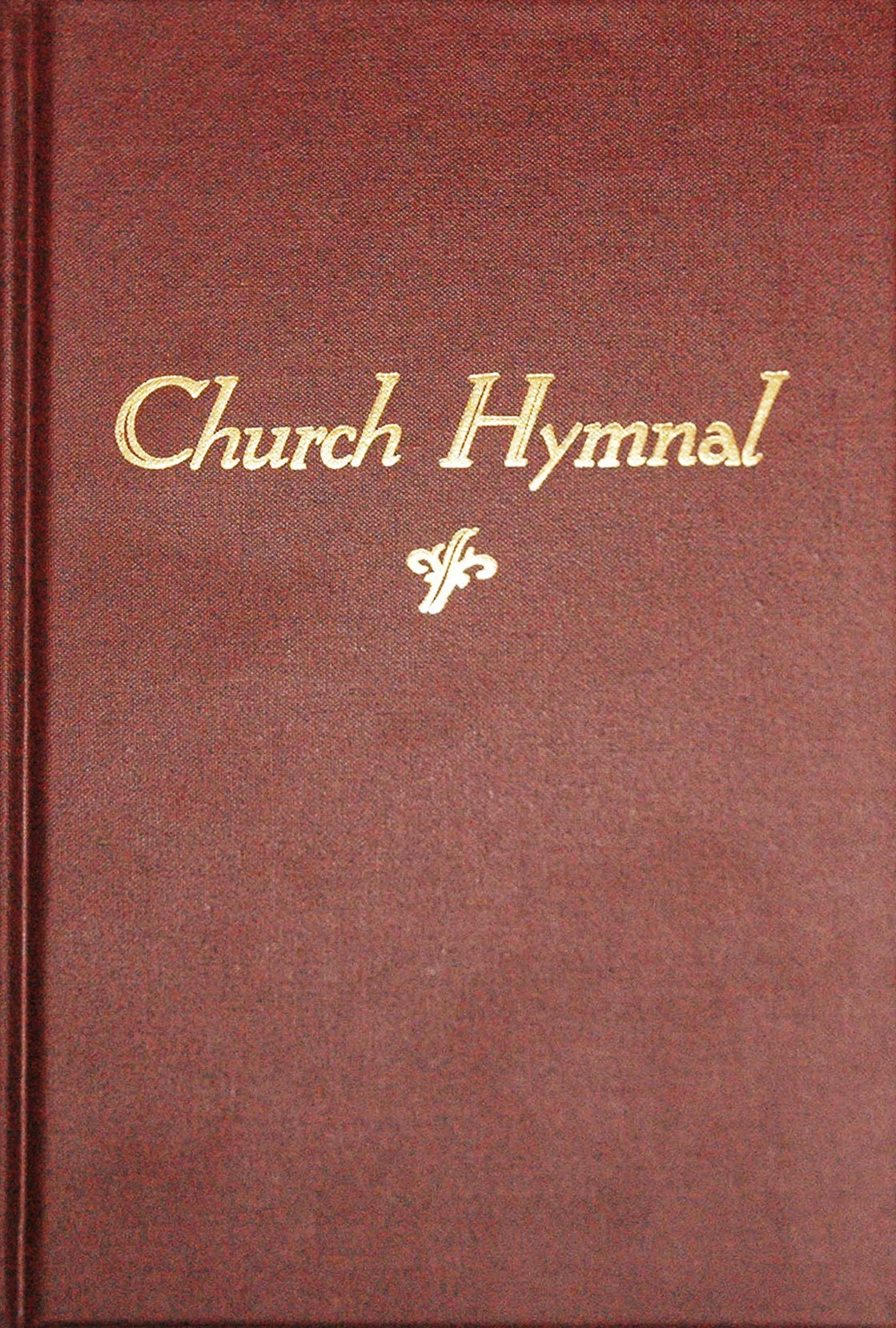 Church Hymnal Maroon (Shape Notes),New