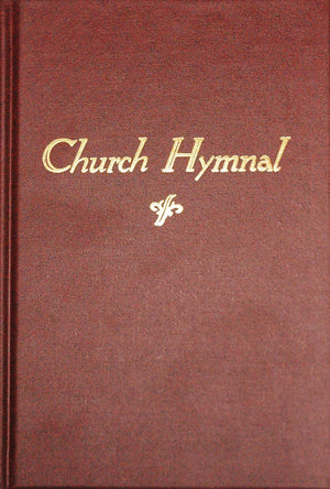 Church Hymnal Maroon (Shape Notes),New