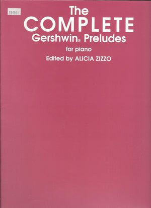 The Complete Gershwin Preludes for Piano: Belwin Edition,New