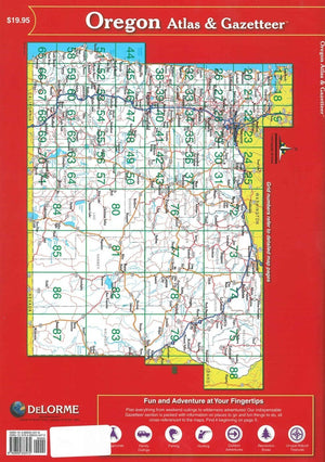 Oregon Atlas & Gazetteer (Delorme Atlas & Gazetteer),Used