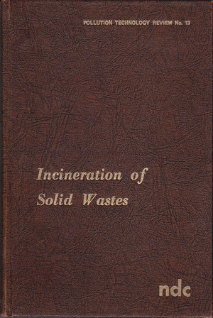Incineration of Solid Wastes,Used