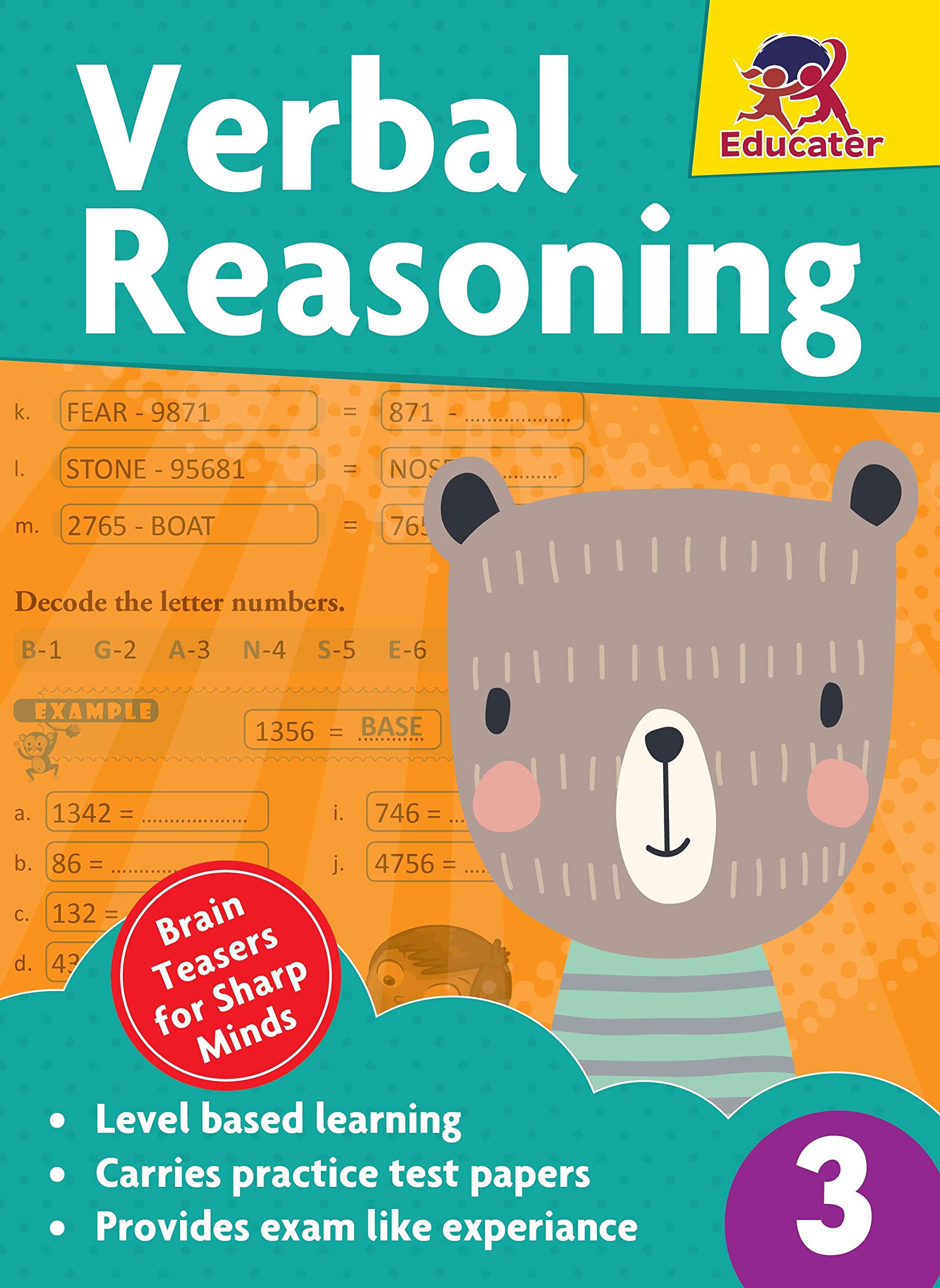 Team Pegasus Verbal Reasoning Grade 3 Workbook For Kids Age 5+ | Engaging Activities To Strengthen Logical Thinking & Problem-Solving Skills
