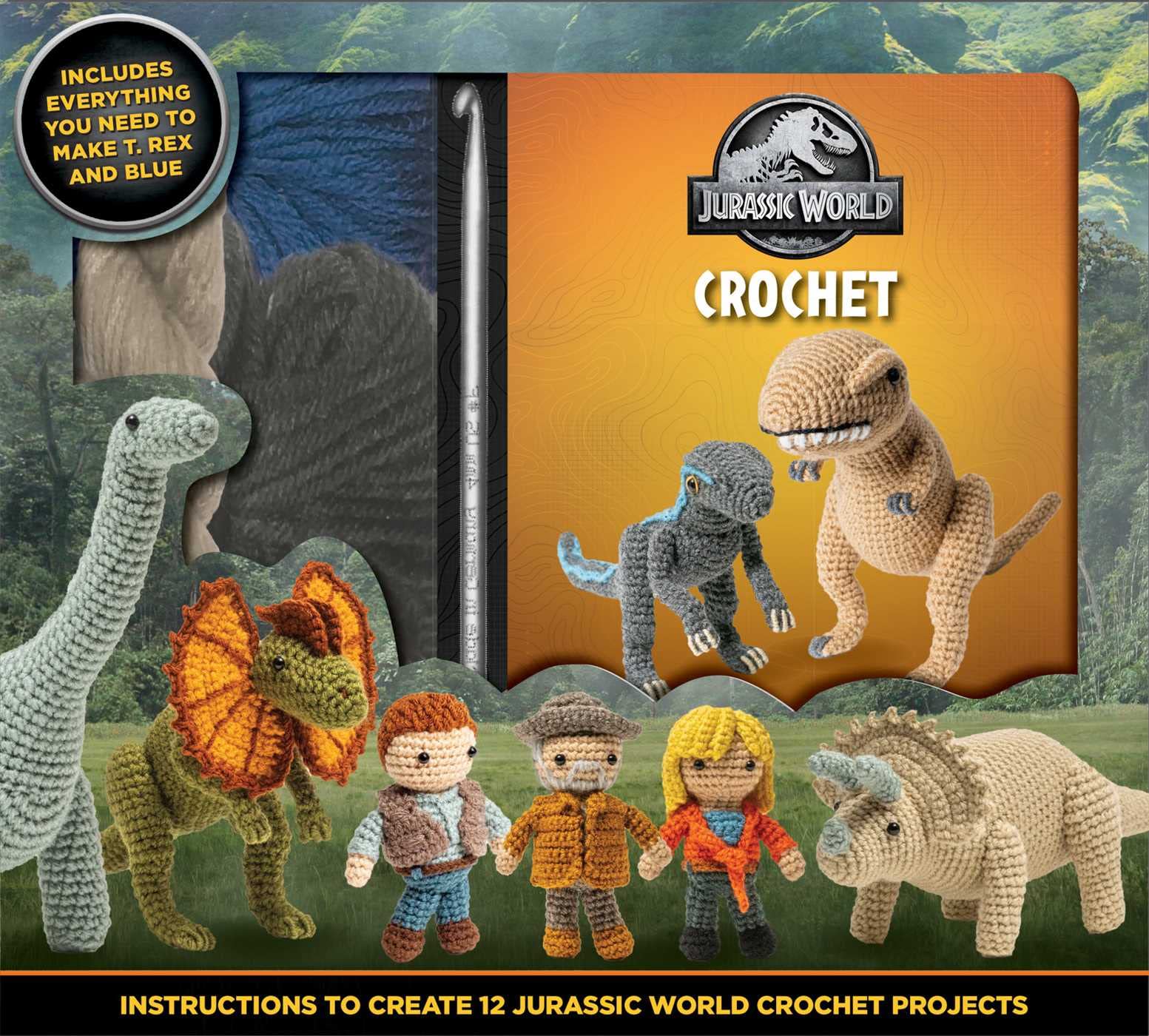 Jurassic World Crochet (Crochet Kits),New