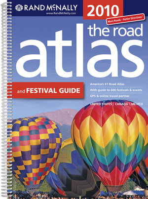 Rand McNally 2010 Road Atlas and Festival Guide (Rand Mcnally Road Atlas & Festival Guide),Used