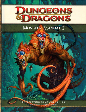 Monster Manual 2: A 4Th Edition D&D Core Rulebook (D&D Supplement),New