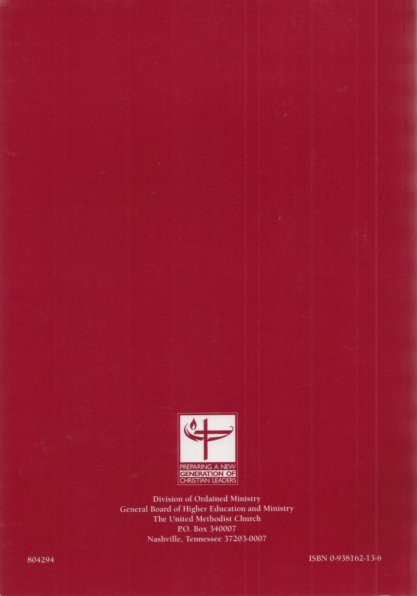 The Christian As Minister: An Inquiry Into Ordained Ministry, Commissioned Ministries, And Church Certification In The United Me,Used