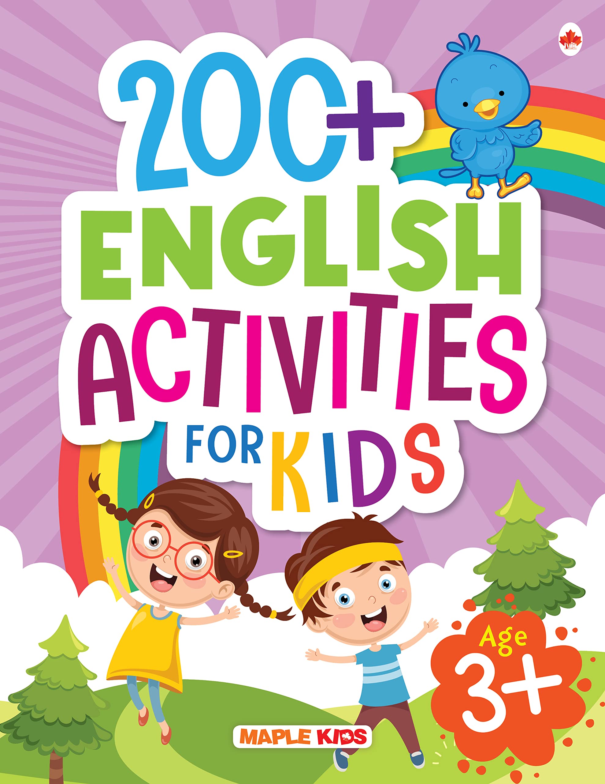 Activity Book For Kids - 200+ English Activities - Book For Kids Age 3+ - Nouns - Verbs - Phonics - Sight Words - Early Learning - Book For Toddlers, ... Pre-School Children - English Grammar Book