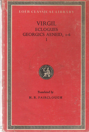 Virgil: Ecloguesgeorgicsaeneid Books Ivi (Loeb Classical Library),Used