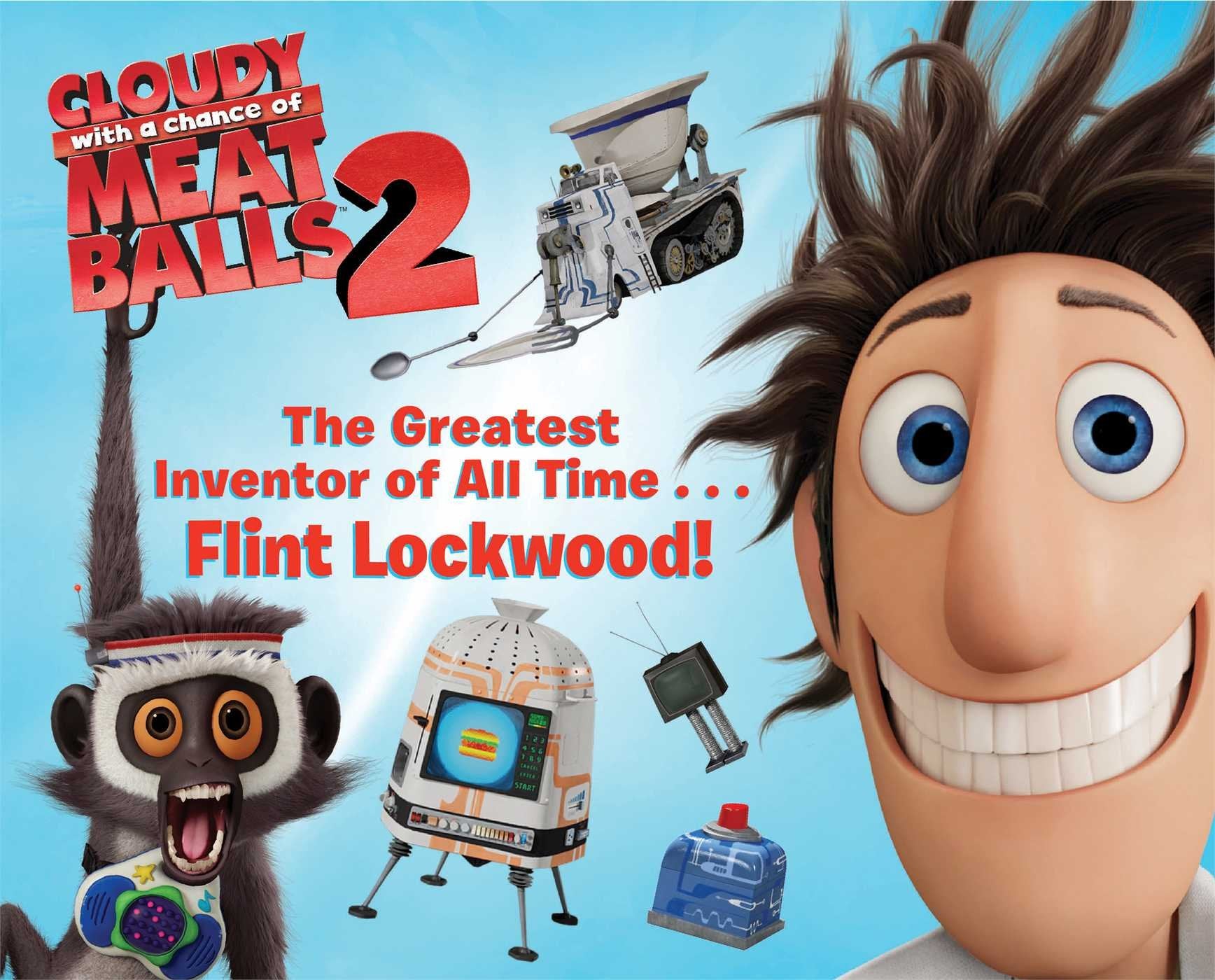 The Greatest Inventor of All Time . . . Flint Lockwood! (Cloudy with a Chance of Meatballs Movie),Used