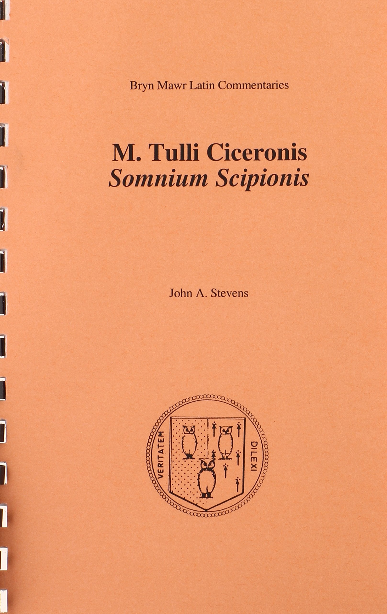 Somnium Scipionis (Bryn Mawr Commentaries, Latin) (Latin and English Edition),Used