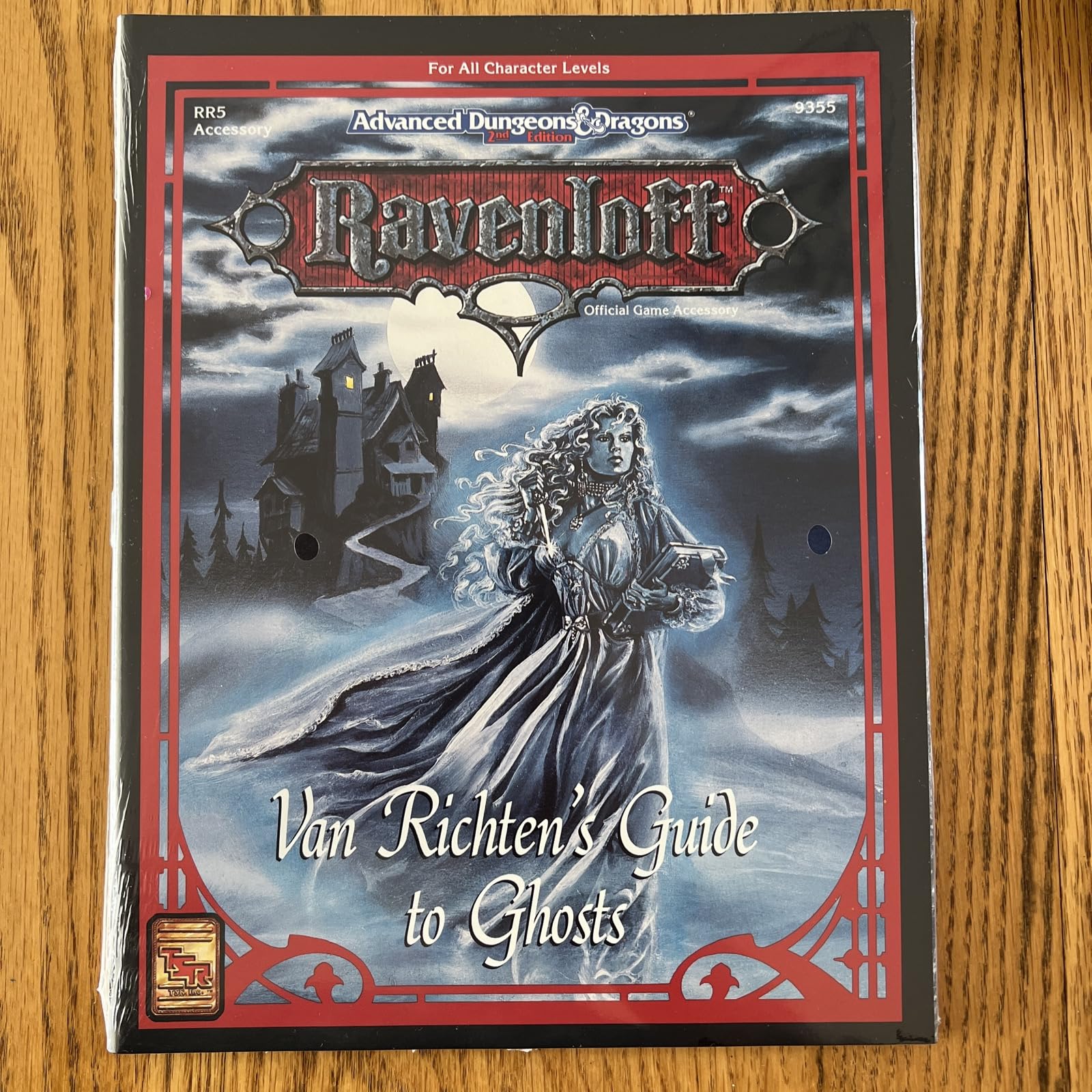 Van Richten's Guide to Ghosts (AD&D/Ravenloft Accessory RR5),Used