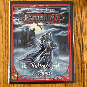 Van Richten's Guide to Ghosts (AD&D/Ravenloft Accessory RR5),Used