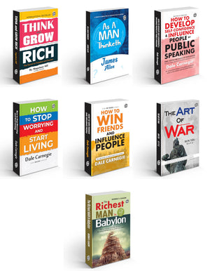 The Ultimate Guide To Personal Growth & Financial Success : Perfect Motivational Gift Set, Classic English Novel | Combo Of 7 Novels