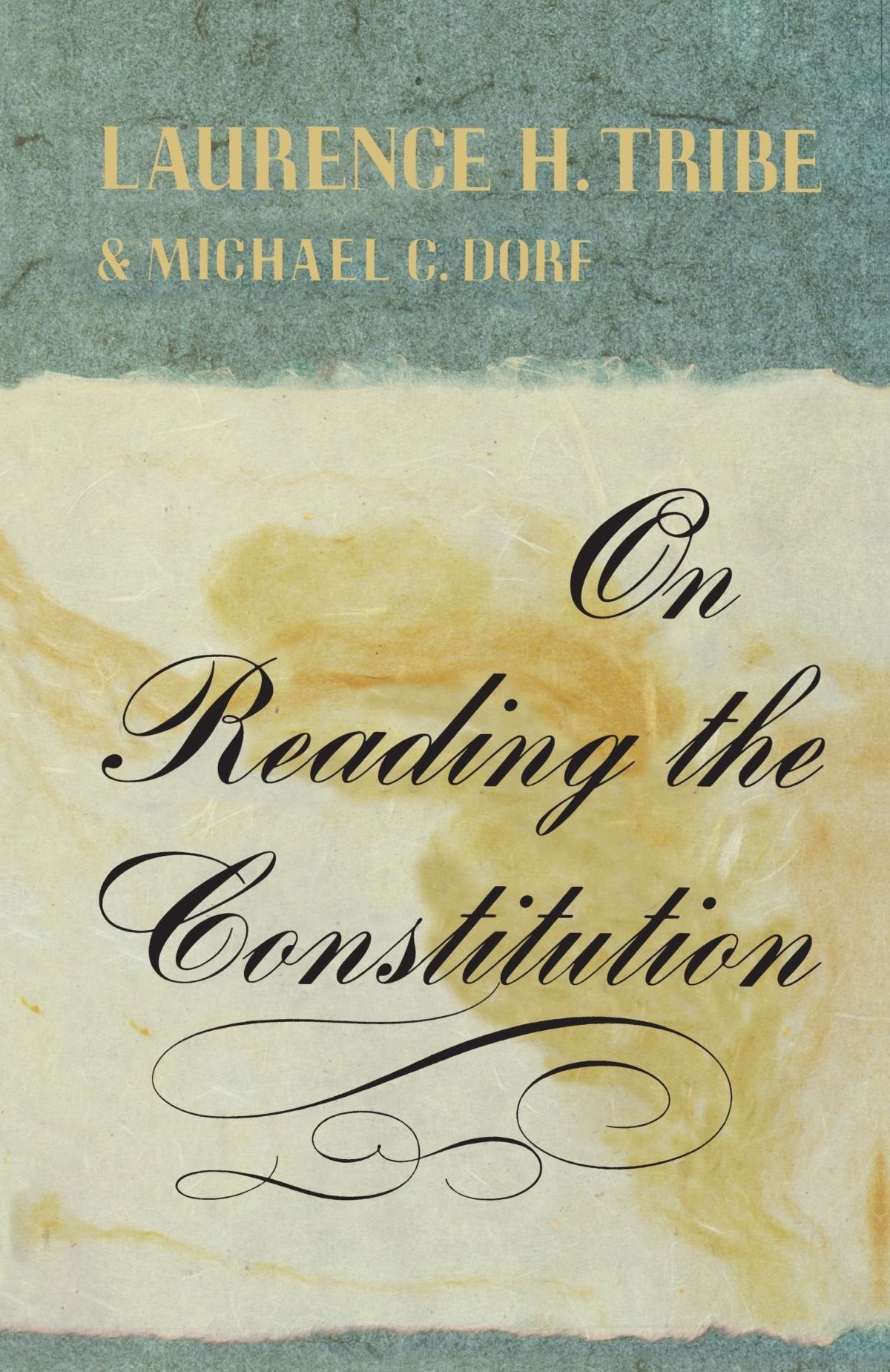 On Reading the Constitution,Used
