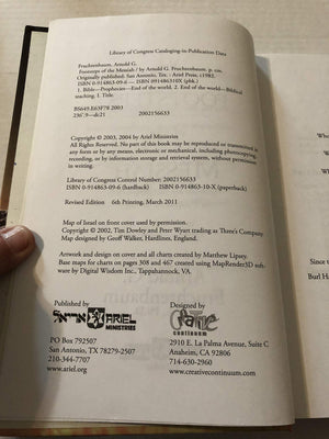 Ariel Ministries Footsteps of the Messiah Book - Insightful Biblical Exploration
