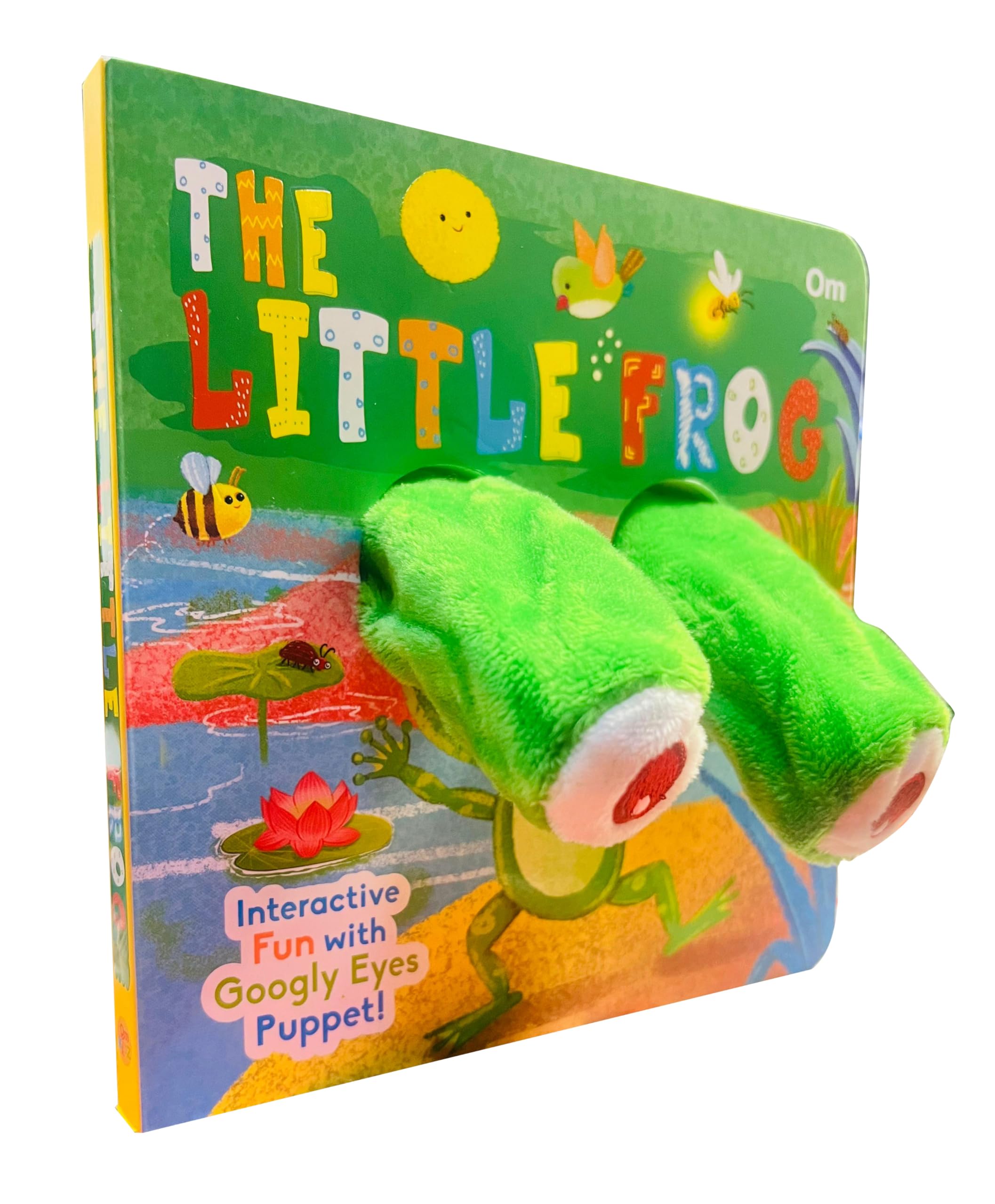The Little Frog Googly Eyes Finger Puppet Book For Children: Animal Finger Puppet Board Book For Babies | Fun Interactive Frog Toy Book | Touch And Play Story | Animal-Themed Picture Book For Kids