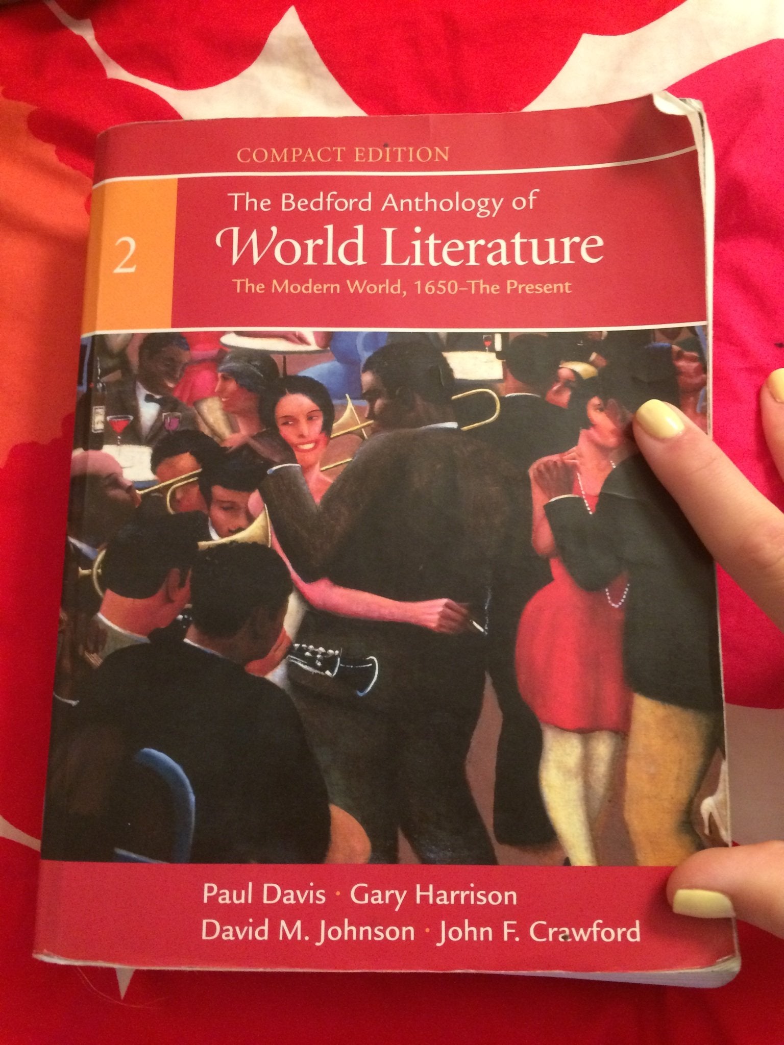 The Bedford Anthology of World Literature, Compact Edition, Volume 2: The Modern World (1650Present),Used