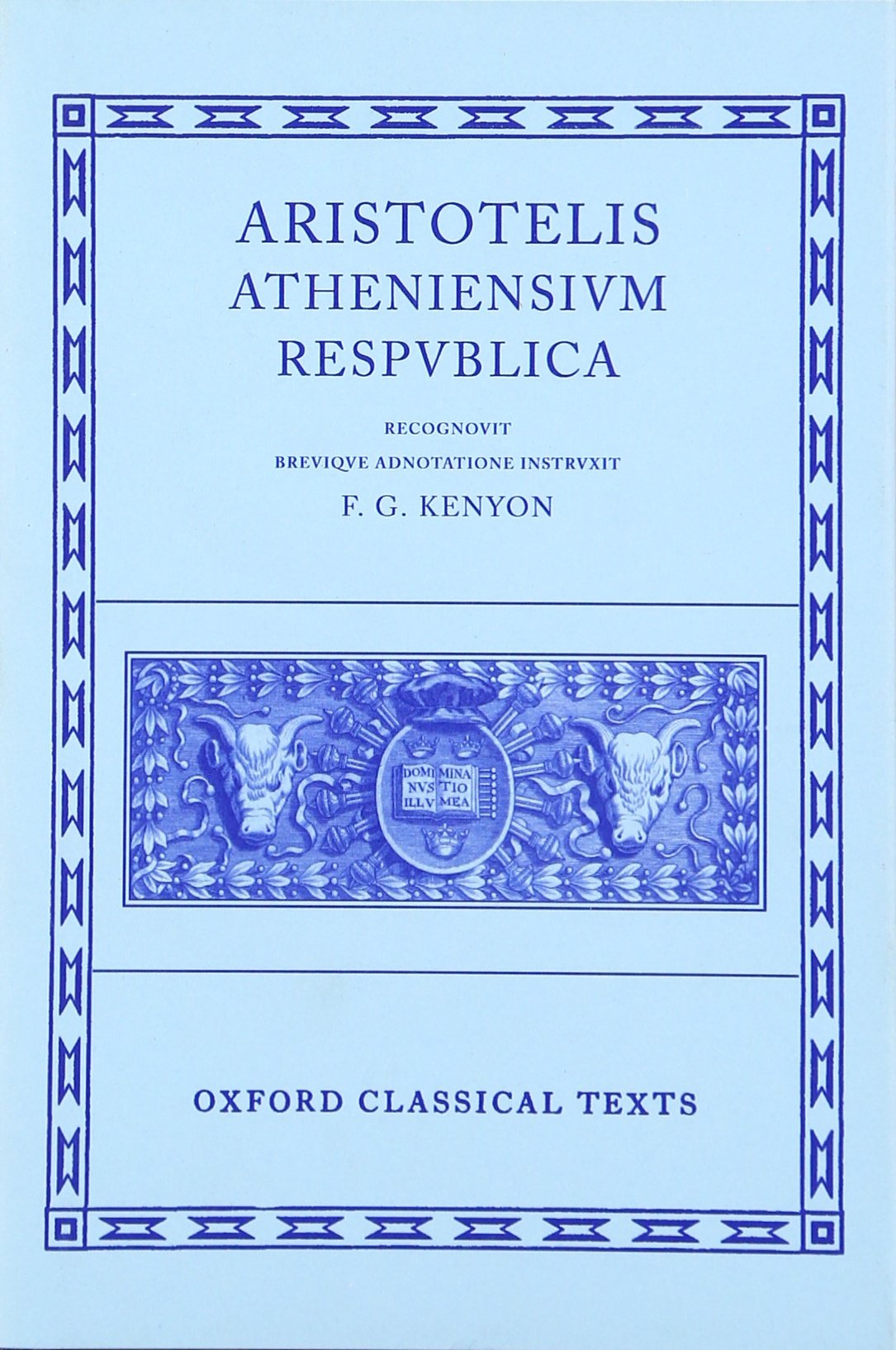 Atheniensium Respublica (Oxford Classical Texts),Used