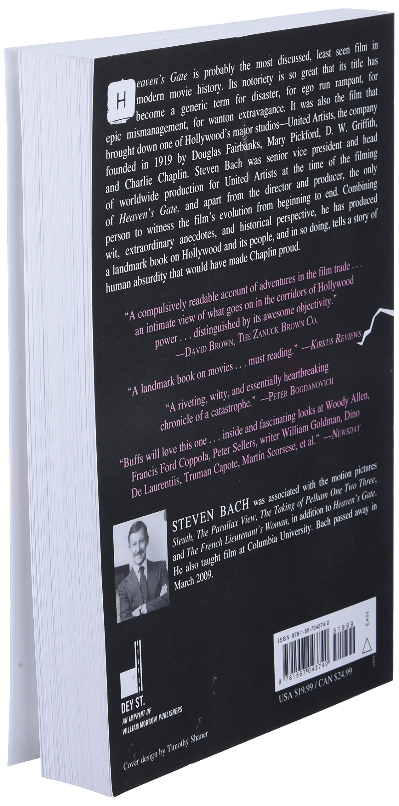 Final Cut: Art, Money, and Ego in the Making of Heaven's Gate, the Film that Sank United Artists,Used