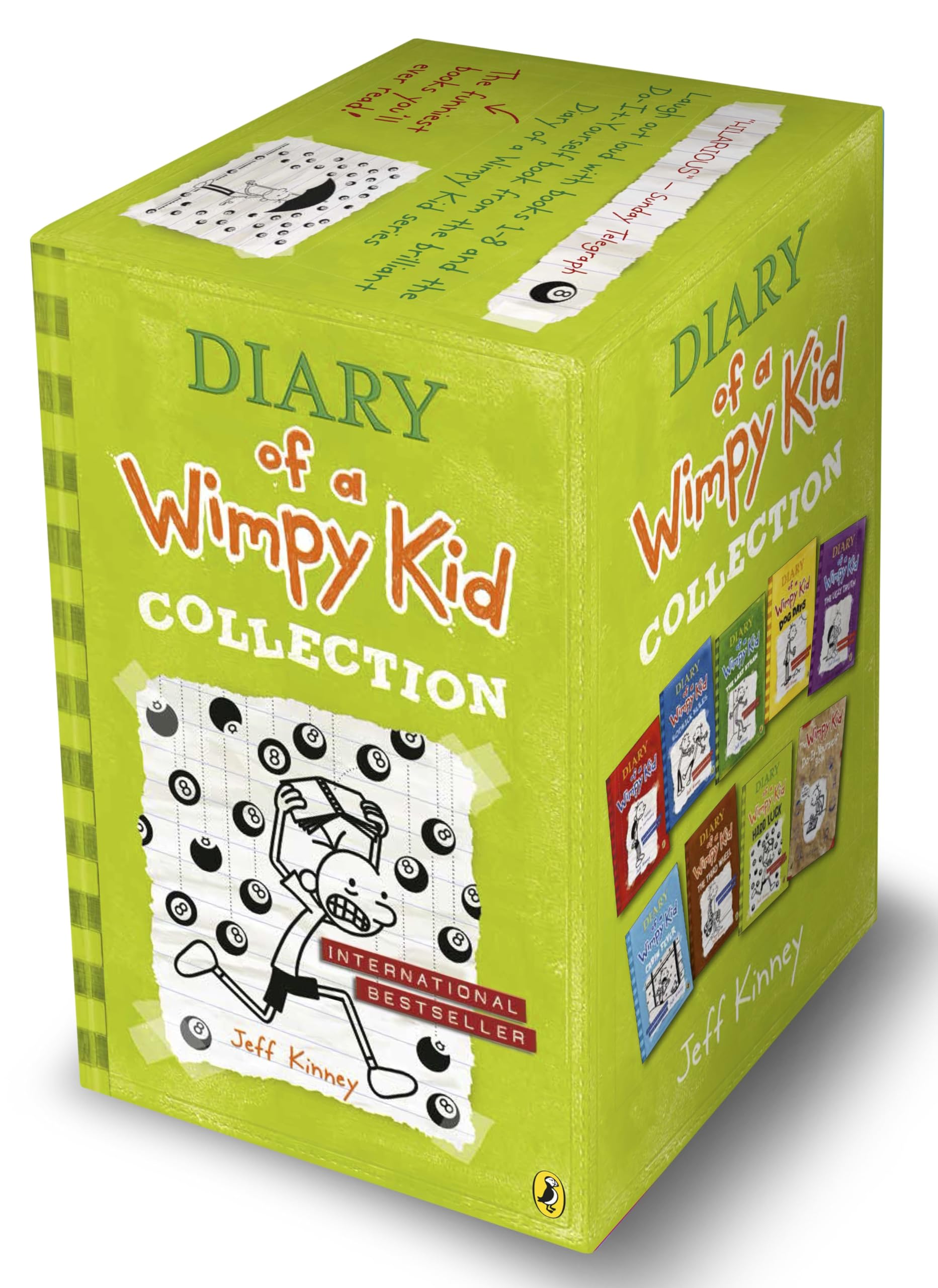 Diary of a Wimpy Kid Box Set Collection (10 Books) (Diary of a Wimpy Kid),Used