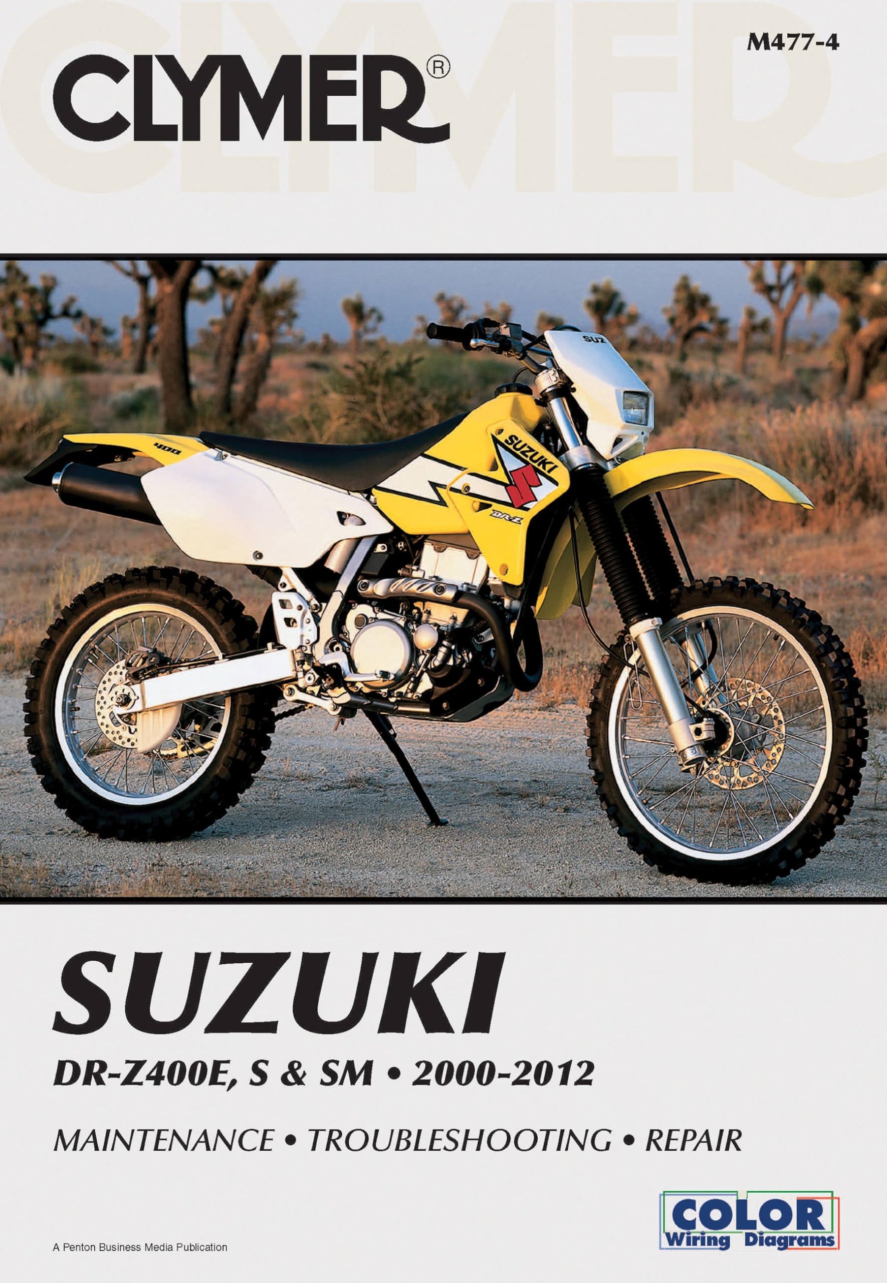 Suzuki DRZ400E, S & SM Manual 20002012 (Clymer Motorcycle Repair),Used
