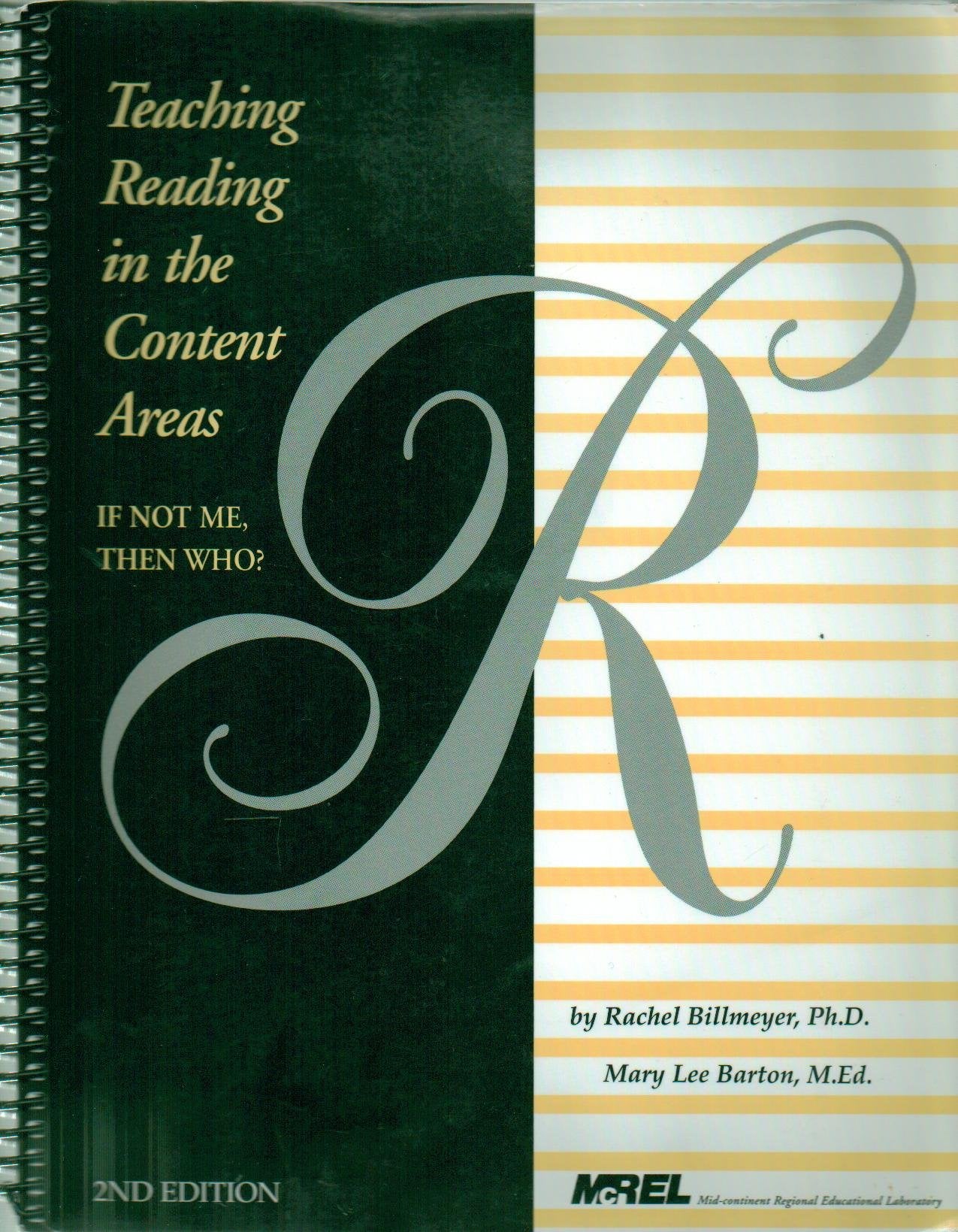 Teaching Reading in the Content Areas: If Not Me, Then Who? 2nd Edition,Used