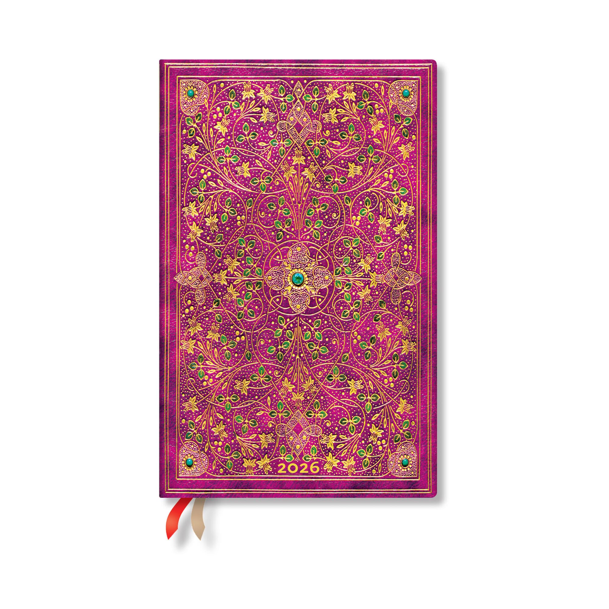 Paperblanks | 2026 Diamond Jubilee | Sangorski & Sutcliffe | 12Month Flexis | Maxi | DayAtATime | Elastic Band | 400 Pg | 80