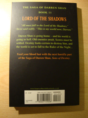 SHAN SAGA 11 LORD OF SHADOWS,Used