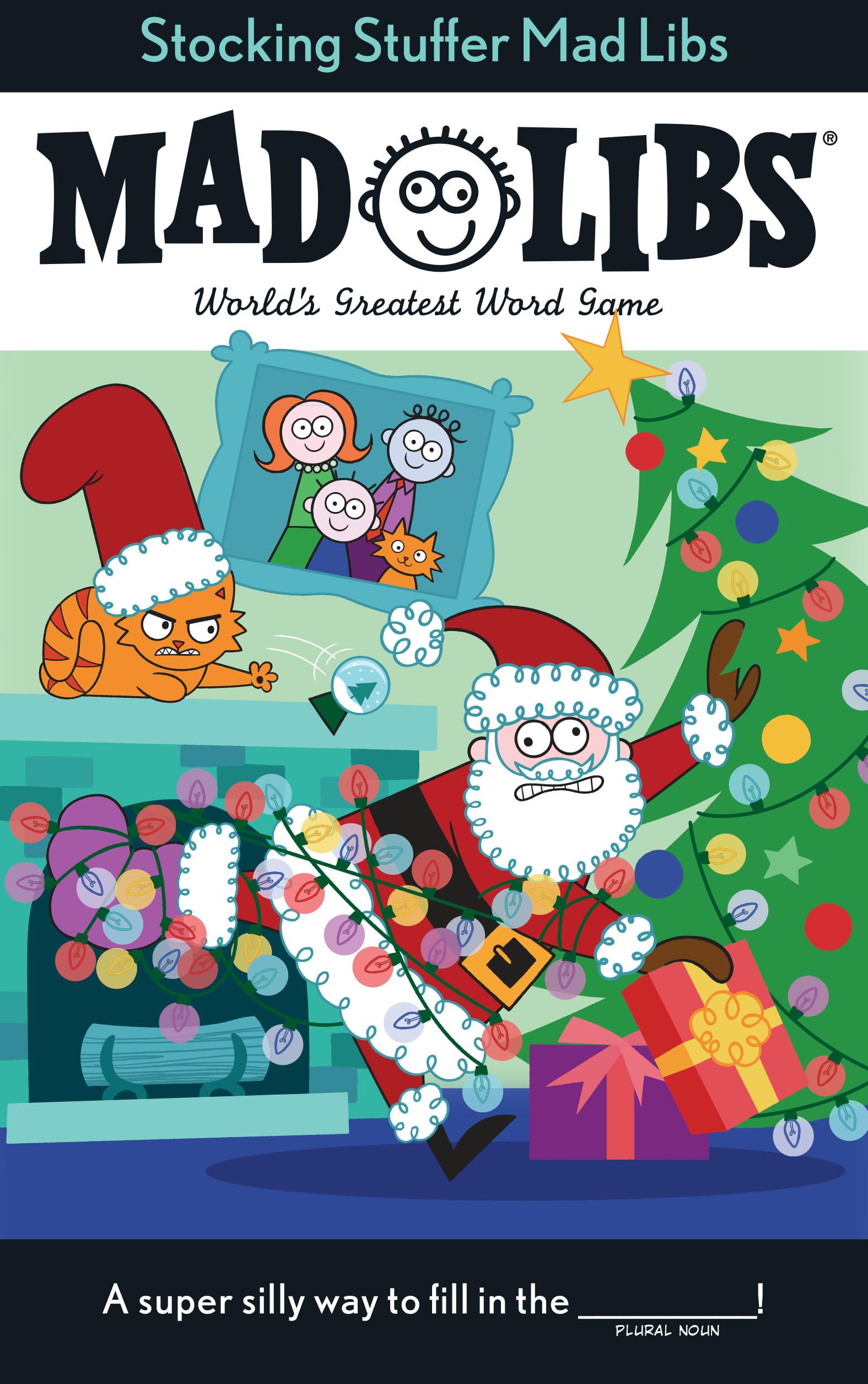 Stocking Stuffer Mad Libs: World's Greatest Word Game About Christmas,New