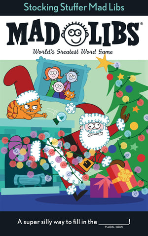 Stocking Stuffer Mad Libs: World's Greatest Word Game About Christmas,New