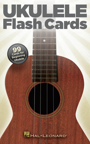 Ukulele Flash Cards: 99 Cards For Beginning Ukulele,Used