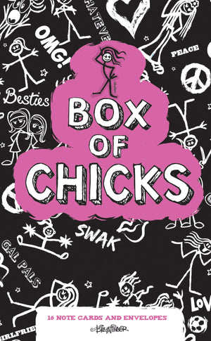 Box Of Chicks  Cards For Girly Occasions: 16 Note Cards And Envelopes