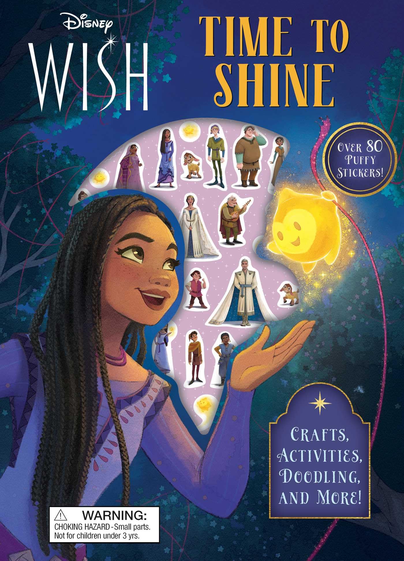 Disney Wish: Time To Shine (Puffy Stickers),New