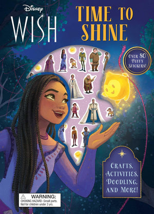Disney Wish: Time To Shine (Puffy Stickers),New