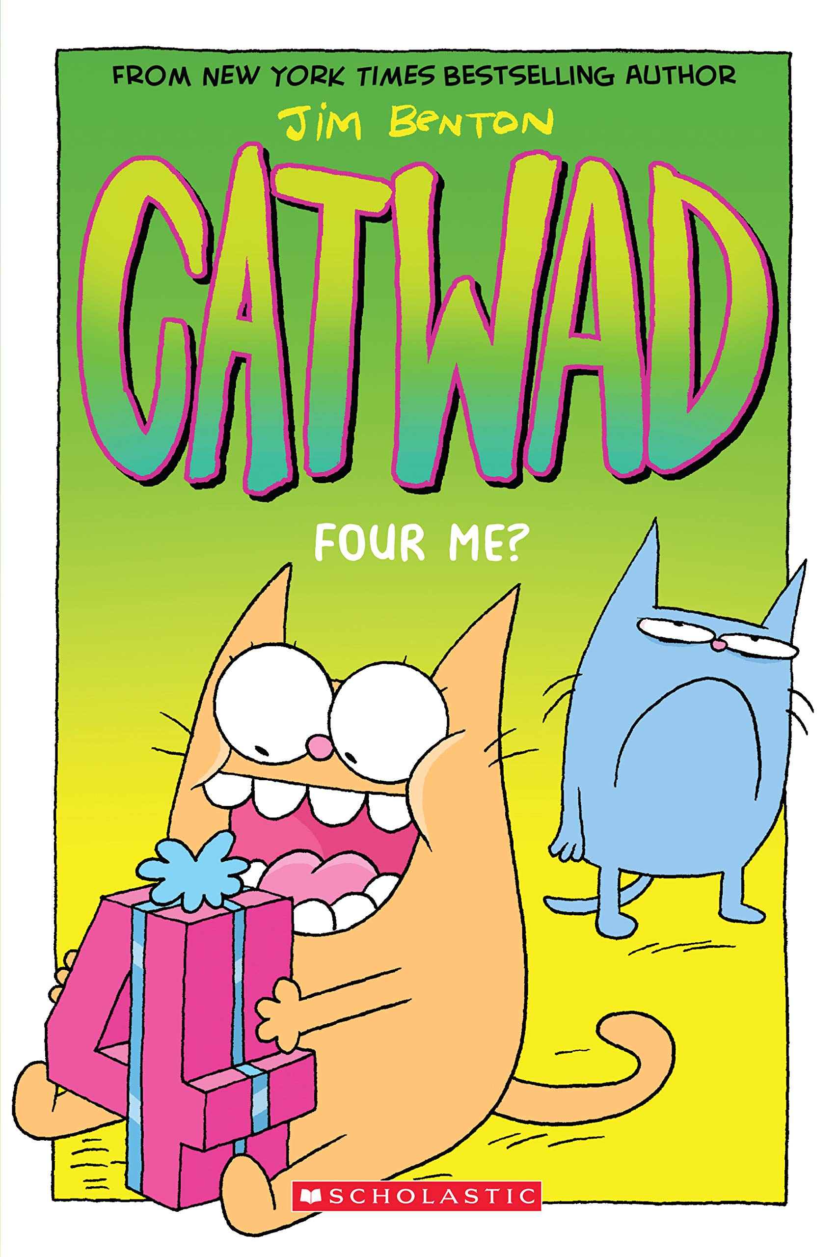 Four Me? A Graphic Novel (Catwad #4) (4),Used